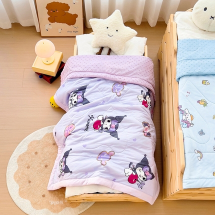 91家纺网 家纺一手货源 找家纺 （总）御棉坊 2025新款A类三丽鸥凉感丝豆豆儿童夏被