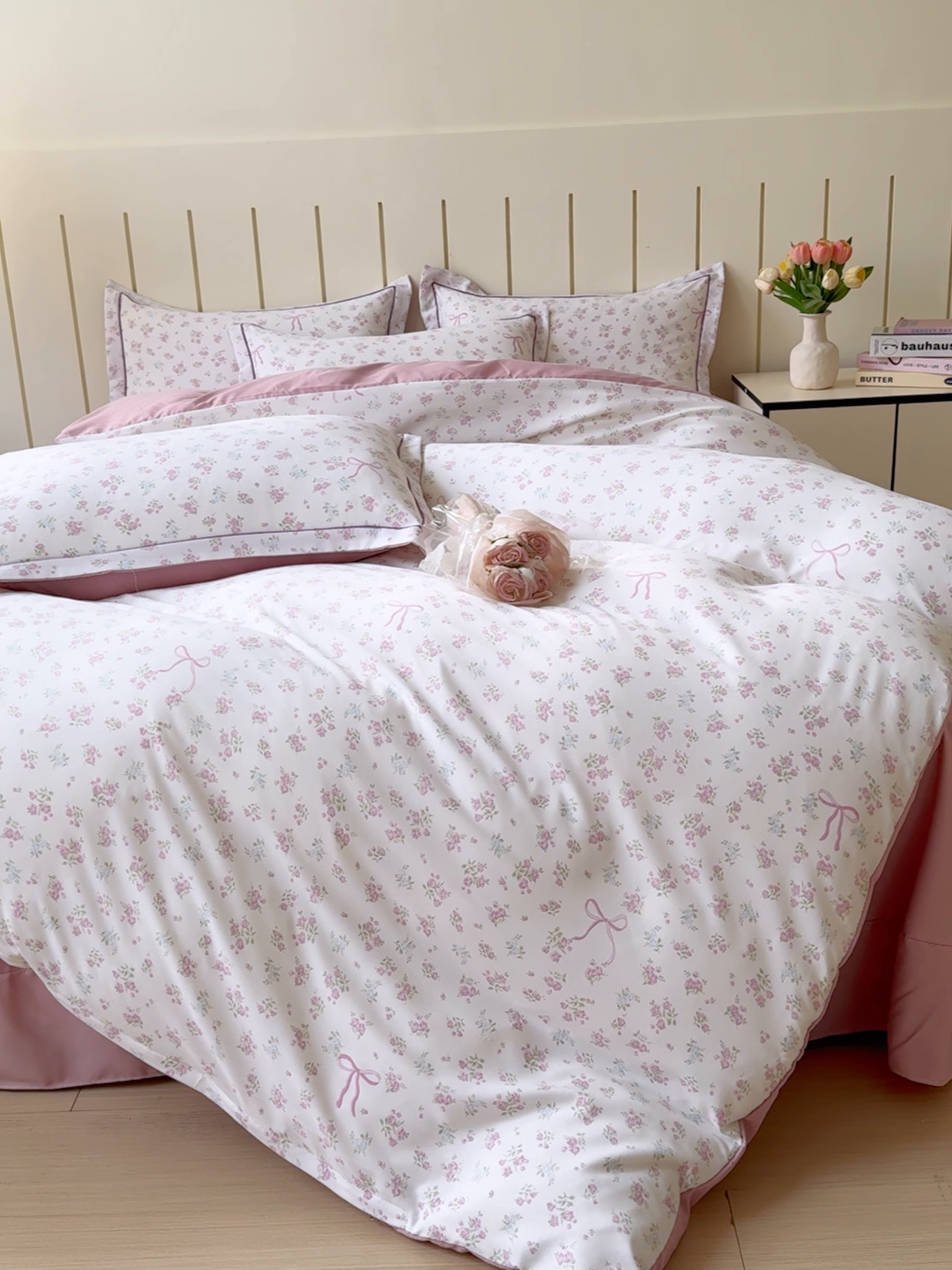 91家纺网 家纺一手货源 找家纺 可思家纺2025新款可思-简单款双层纱套件 爱丽丝