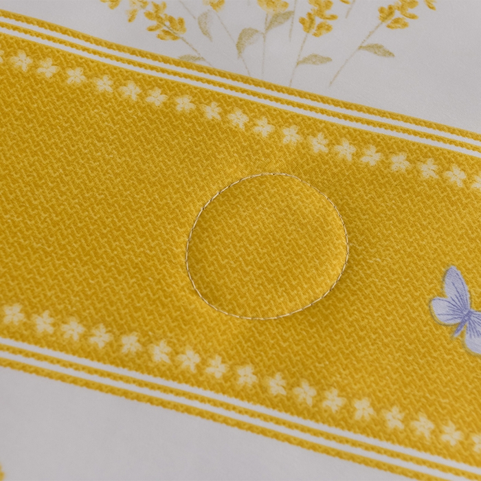 91家纺网 家纺一手货源 找家纺 千嘻汇2025新款水洗天丝真丝夏被四件套夏凉被空调被 金色麦田