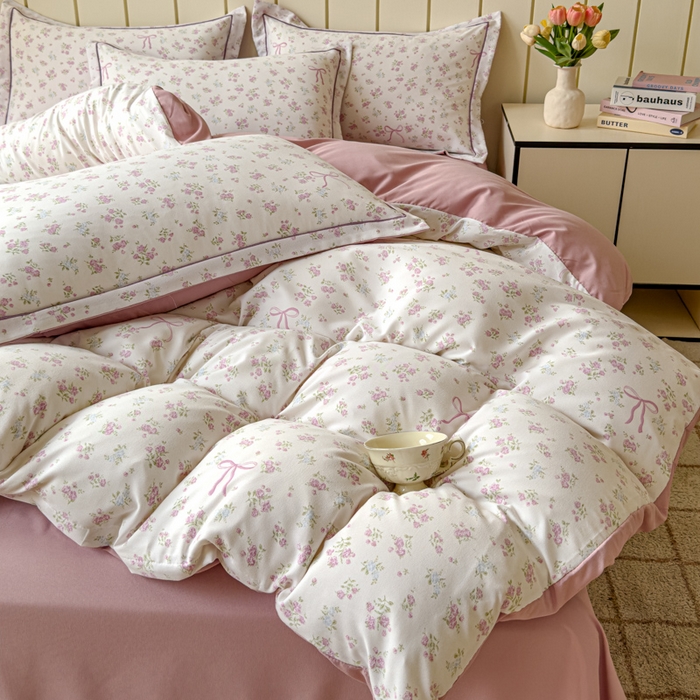 91家纺网 家纺一手货源 找家纺 可思家纺2025新款可思-简单款双层纱套件 爱丽丝