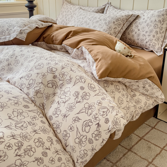 91家纺网 家纺一手货源 找家纺 可思家纺2025新款可思-简单款双层纱套件 莱卡