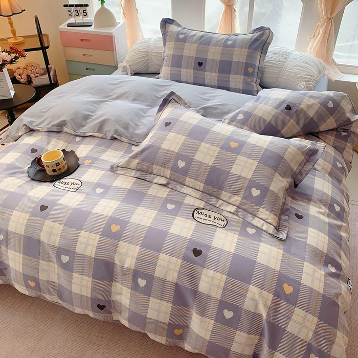 91家纺网 家纺一手货源 找家纺 （总）奈萝家纺2025新款全棉 小号三件套 标准四件套