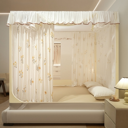 91家纺网 家纺一手货源 找家纺 卓尔居 （总）2025新款成人坐床床帘系列蚊帐