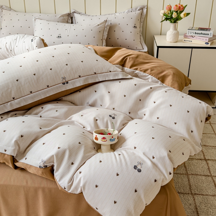 91家纺网 家纺一手货源 找家纺 可思家纺2025新款可思-简单款双层纱套件 小咖心