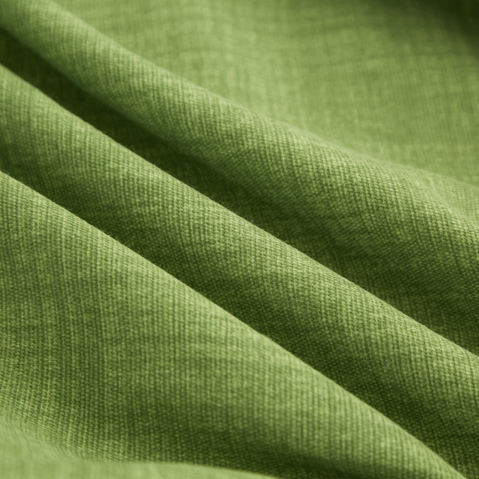 91家纺网 家纺一手货源 找家纺 棉乐町家居  2025新款原棉粗布床笠 嫩緑