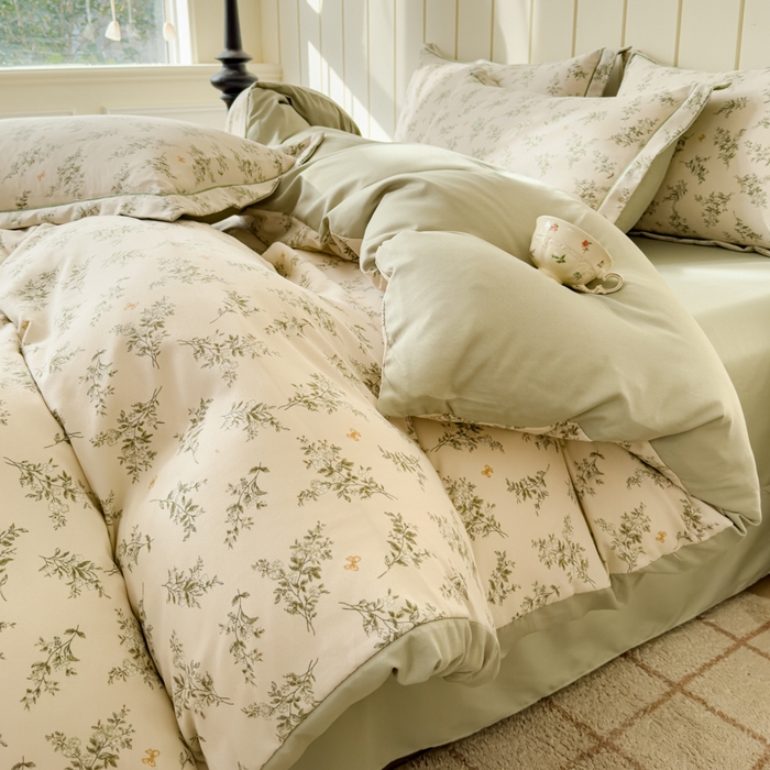 91家纺网 家纺一手货源 找家纺 可思家纺2025新款可思-简单款双层纱套件 慕春