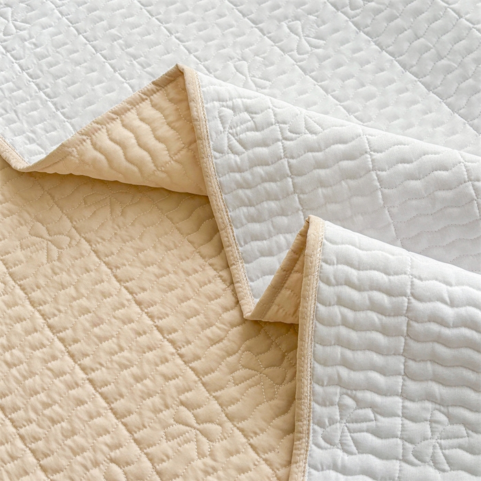 91家纺网 家纺一手货源 找家纺 恒爱家纺 2025糯糯棉庄生梦蝶单床盖 庄生梦蝶-卡其