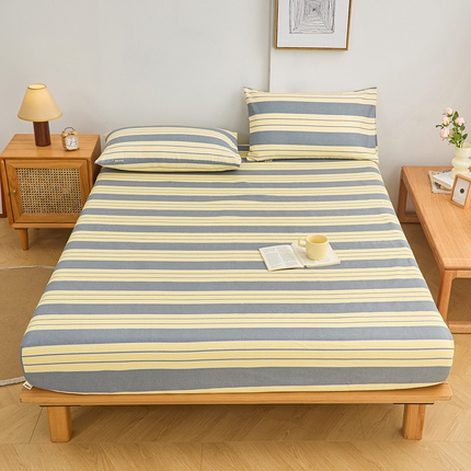 91家纺网 家纺一手货源 找家纺 （总）棉乐町家居  2025新款原棉粗布床笠