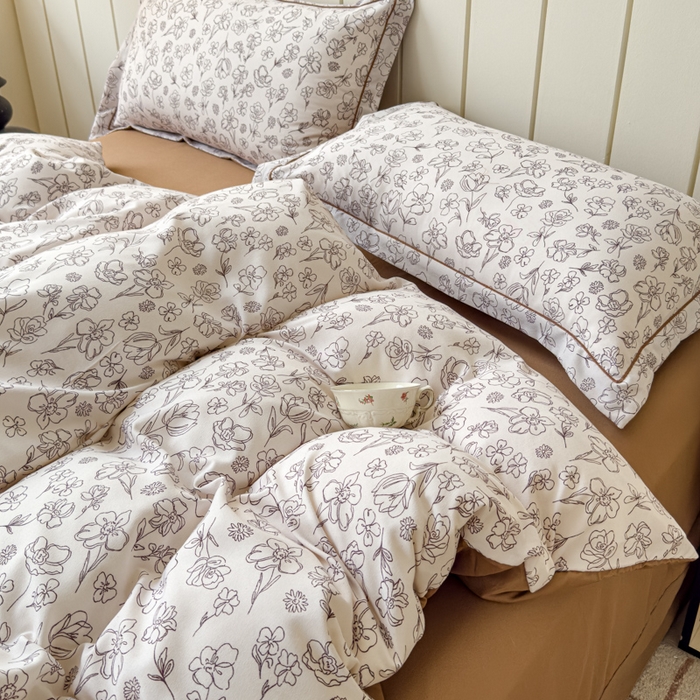 91家纺网 家纺一手货源 找家纺 可思家纺2025新款可思-简单款双层纱套件 莱卡