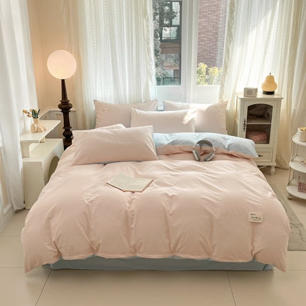 91家纺网 家纺一手货源 找家纺 （总）寐居家纺 2025新款色织水洗棉套件