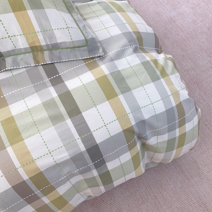 91家纺网 家纺一手货源 找家纺 奈萝家纺2025新款全棉 小号三件套 标准四件套 西格绿