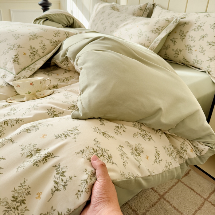 91家纺网 家纺一手货源 找家纺 可思家纺2025新款可思-简单款双层纱套件 慕春