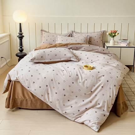 91家纺网 家纺一手货源 找家纺 （总）可思家纺2025新款可思-简单款双层纱套件