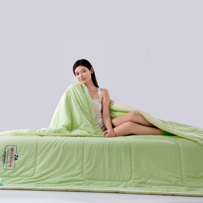 91家纺网 家纺一手货源 找家纺 （总）苏秦家纺 2025夏季新款7A抗菌冰柔小奶皮夏被