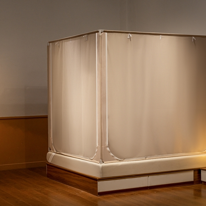 91家纺网 家纺一手货源 找家纺 飞轮海 2025新款全包遮光防蚊蚊帐Z31 香槟