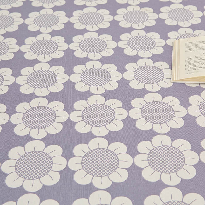 91家纺网 家纺一手货源 找家纺 棉乐町家居  2025新款原棉粗布床笠 太阳花