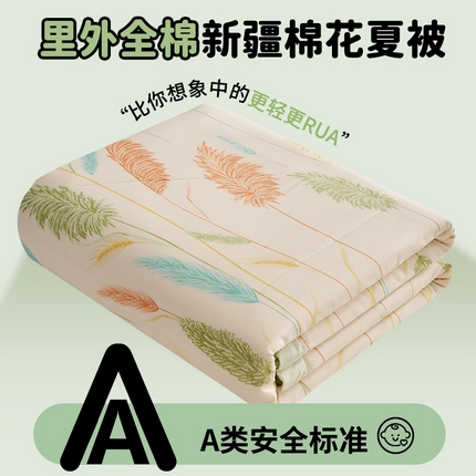 91家纺网 家纺一手货源 找家纺 （总）暖阳 【同款地板价】2025新款全棉印花棉花被纯棉夏被夏凉被空调被