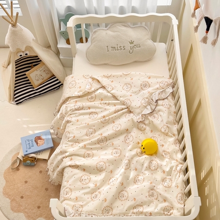 91家纺网 家纺一手货源 找家纺 （总）御棉坊 2025新款A类泡芙棉儿童夏被