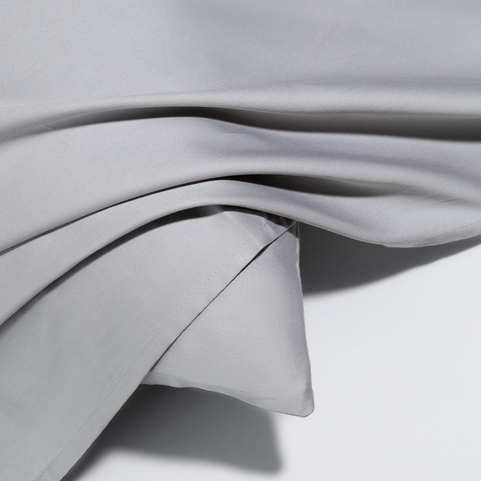 91家纺网 家纺一手货源 找家纺 蓝邻家纺 2025年新款全棉新疆长绒棉单品系列--床单 浅灰