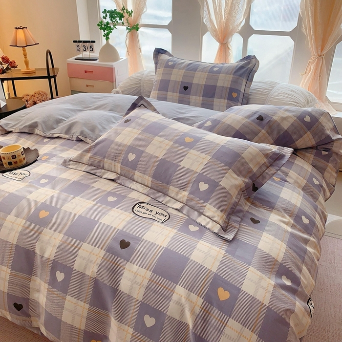 91家纺网 家纺一手货源 找家纺 （总）奈萝家纺2025新款全棉 小号三件套 标准四件套