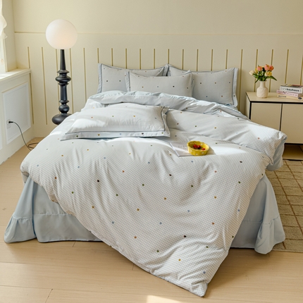 91家纺网 家纺一手货源 找家纺 （总）可思家纺2025新款可思-简单款双层纱套件