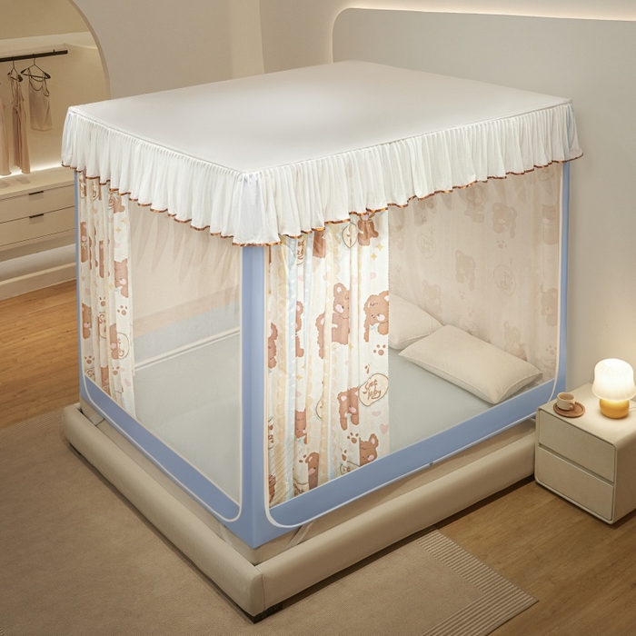 91家纺网 家纺一手货源 找家纺 卓尔居 （总）2025新款成人坐床床帘系列蚊帐