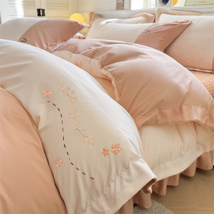 91家纺网 家纺一手货源 找家纺 恒爱家纺 糯糯棉闪耀单床盖 闪耀-米棕