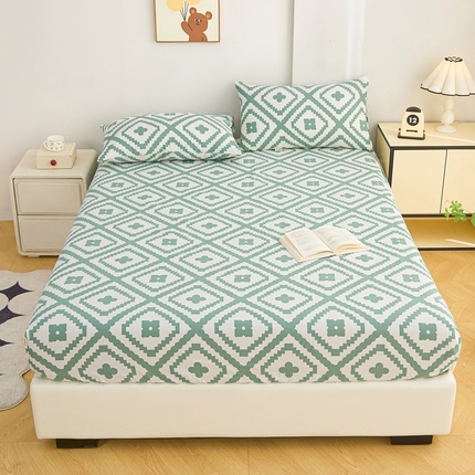 91家纺网 家纺一手货源 找家纺 （总）棉乐町家居  2025新款原棉粗布床笠