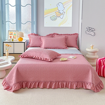 91家纺网 家纺一手货源 找家纺 （总）源舜家纺 2025新款莱赛尔床盖三件套