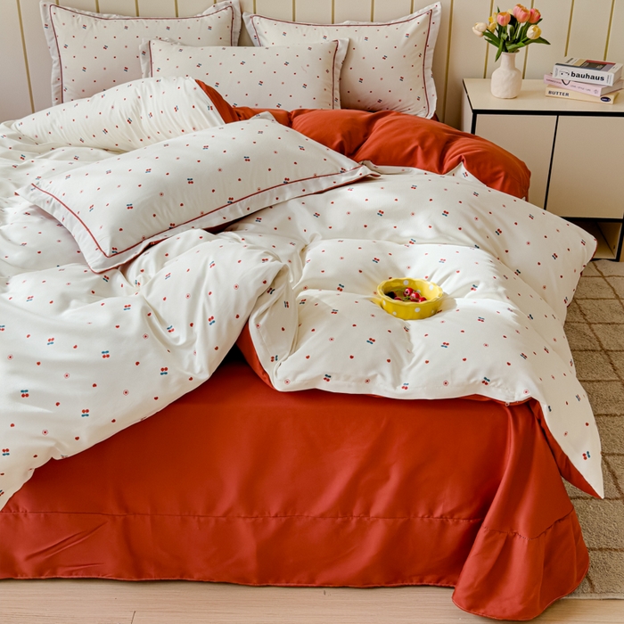 91家纺网 家纺一手货源 找家纺 可思家纺2025新款可思-简单款双层纱套件 小确幸