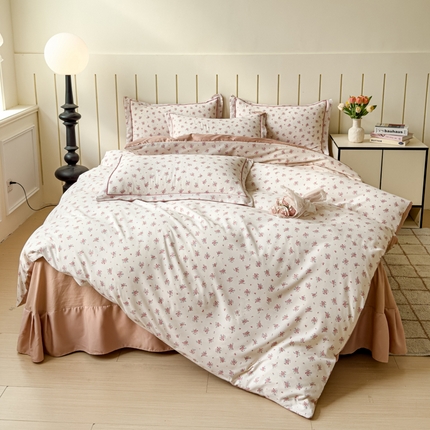 91家纺网 家纺一手货源 找家纺 （总）可思家纺2025新款可思-简单款双层纱套件