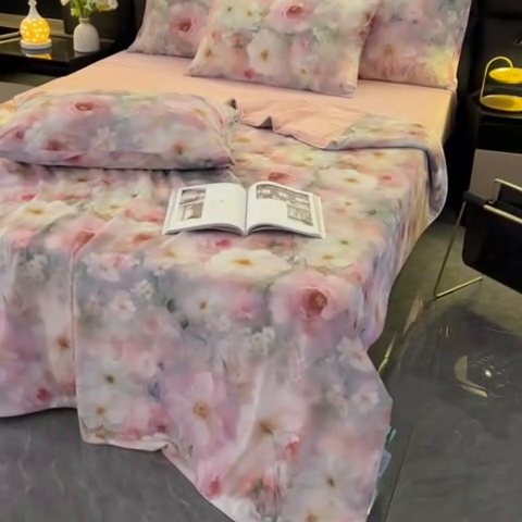 91家纺网 家纺一手货源 找家纺 欧夏家纺 2025新款凉感玻尿酸焕颜被夏被夏凉被空调被夏季薄被子直播供货