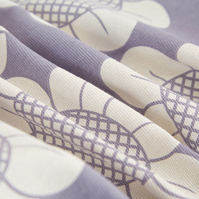 91家纺网 家纺一手货源 找家纺 棉乐町家居  2025新款原棉粗布床笠 太阳花