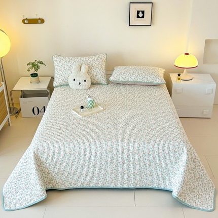 恒尚居 2025新款全棉床盖床单小清新床垫床褥垫-跑量（四季款） 遇见春色