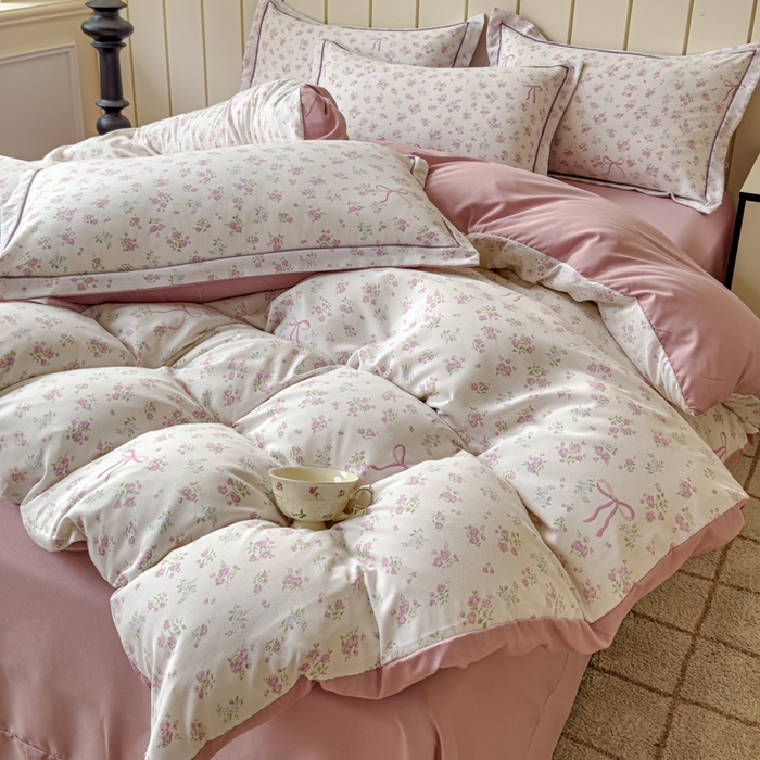 91家纺网 家纺一手货源 找家纺 可思家纺2025新款可思-简单款双层纱套件 爱丽丝