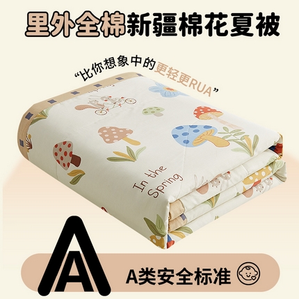 91家纺网 家纺一手货源 找家纺 （总）暖阳 【同款地板价】2025新款全棉印花棉花被纯棉夏被夏凉被空调被