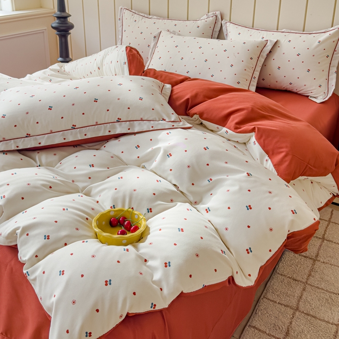 91家纺网 家纺一手货源 找家纺 可思家纺2025新款可思-简单款双层纱套件 小确幸