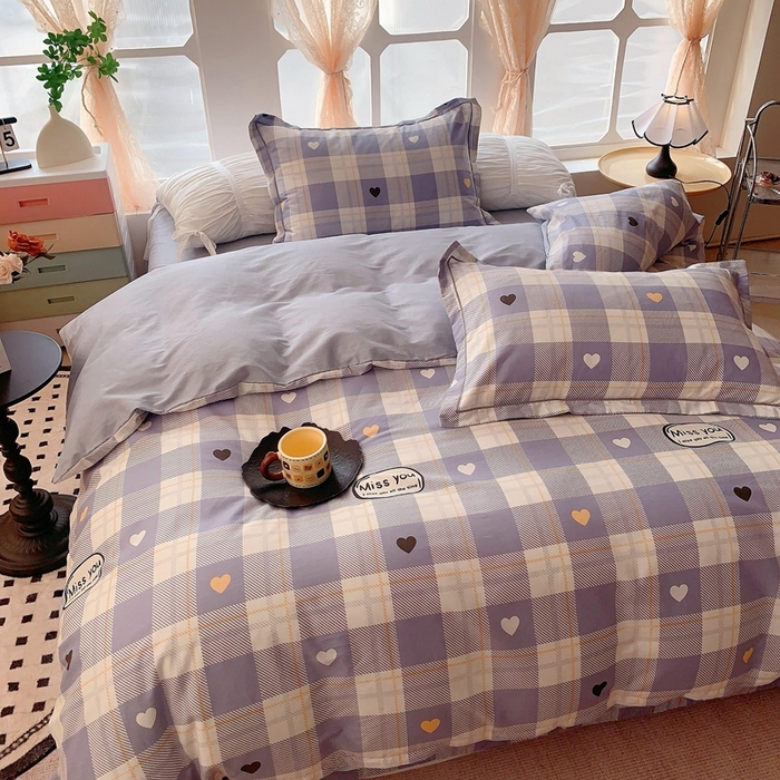 91家纺网 家纺一手货源 找家纺 （总）奈萝家纺2025新款全棉 小号三件套 标准四件套