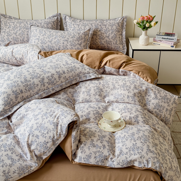 91家纺网 家纺一手货源 找家纺 可思家纺2025新款可思-简单款双层纱套件 木兮