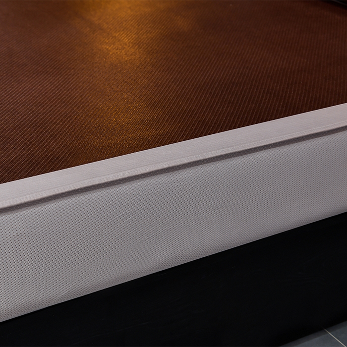 91家纺网 家纺一手货源 找家纺 小牛席业 2025新款加厚款-经典艾草养生席（床笠款）凉席藤席冰藤席冰丝席竹席草席空调席乳胶席豆豆席 艾草养生席-床笠款-黑咖