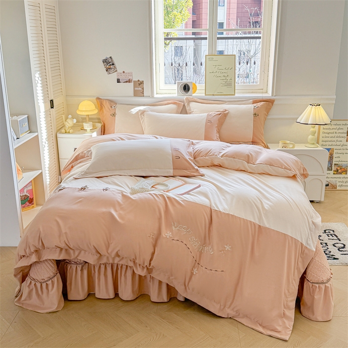 91家纺网 家纺一手货源 找家纺 恒爱家纺 糯糯棉闪耀单床盖 闪耀-米棕