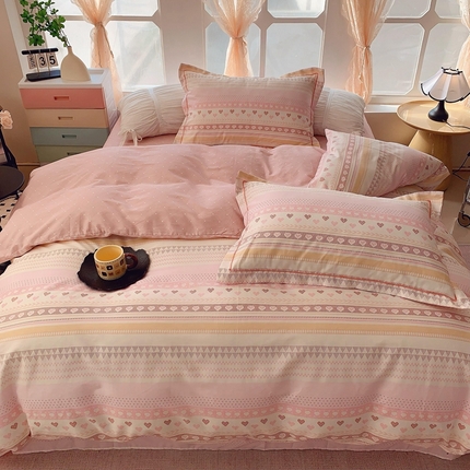 91家纺网 家纺一手货源 找家纺 （总）奈萝家纺2025新款全棉 小号三件套 标准四件套