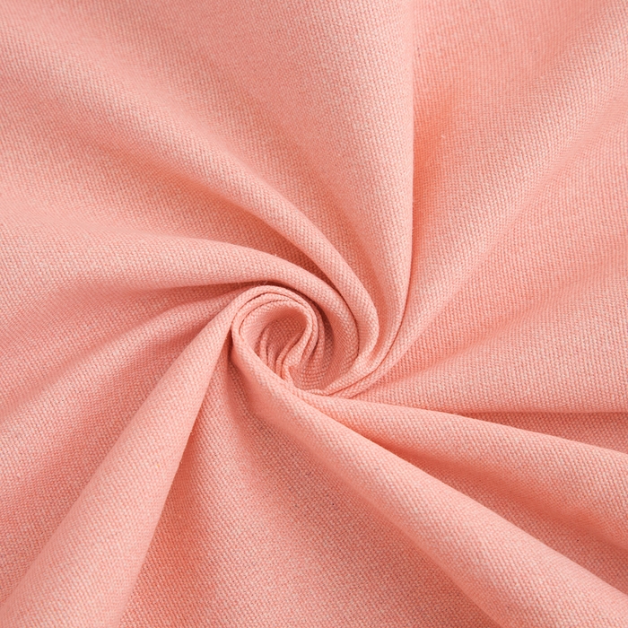 91家纺网 家纺一手货源 找家纺 棉乐町家居  2025新款原棉粗布床笠 樱花粉