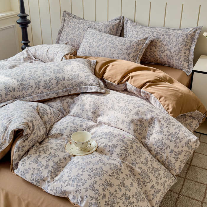 91家纺网 家纺一手货源 找家纺 可思家纺2025新款可思-简单款双层纱套件 木兮