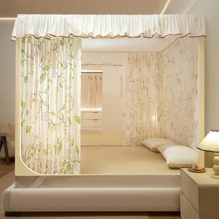 91家纺网 家纺一手货源 找家纺 卓尔居 （总）2025新款成人坐床床帘系列蚊帐