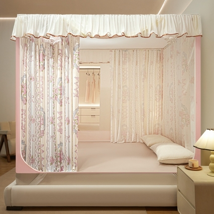 91家纺网 家纺一手货源 找家纺 卓尔居 （总）2025新款成人坐床床帘系列蚊帐