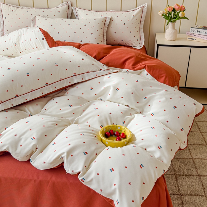 91家纺网 家纺一手货源 找家纺 可思家纺2025新款可思-简单款双层纱套件 小确幸