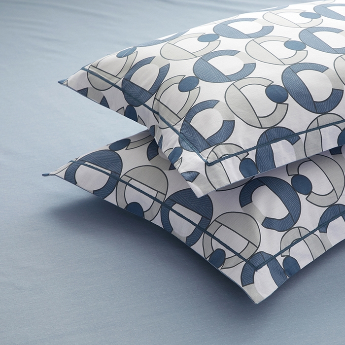 91家纺网 家纺一手货源 找家纺 启航家居2025新款春夏直播爆款全棉大版印花四件套 古奈