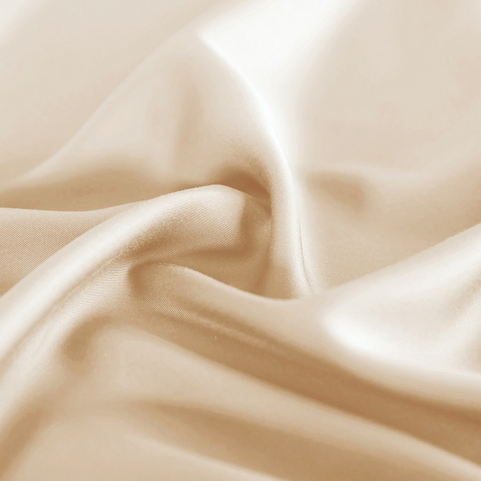 91家纺网 家纺一手货源 找家纺 天瑜家纺 2025新款纯色天丝夏被 纯香槟