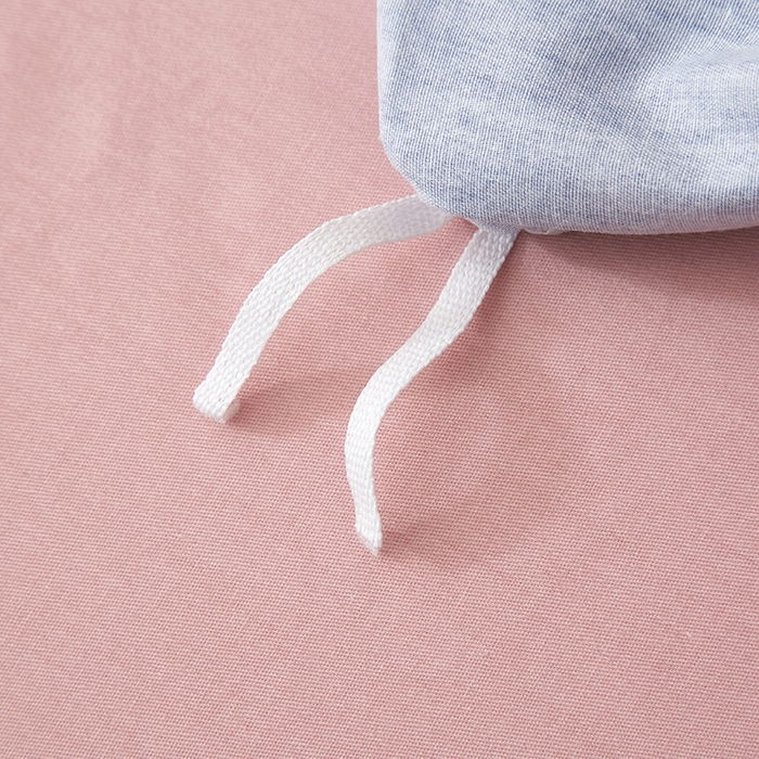 91家纺网 家纺一手货源 找家纺 启航家居2025新款春夏直播爆款全棉大版印花四件套 梦境之美粉